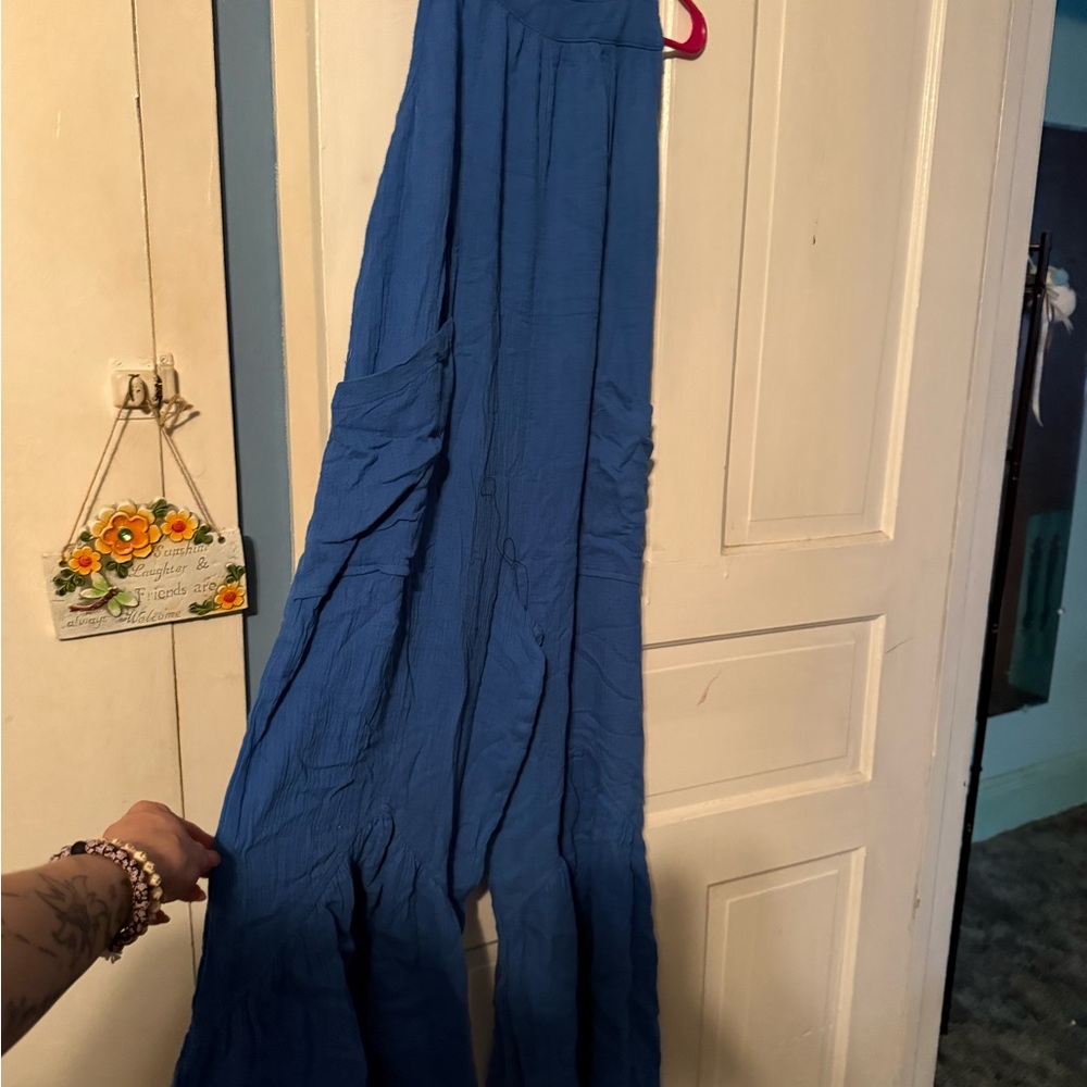 Blue Jumpsuit